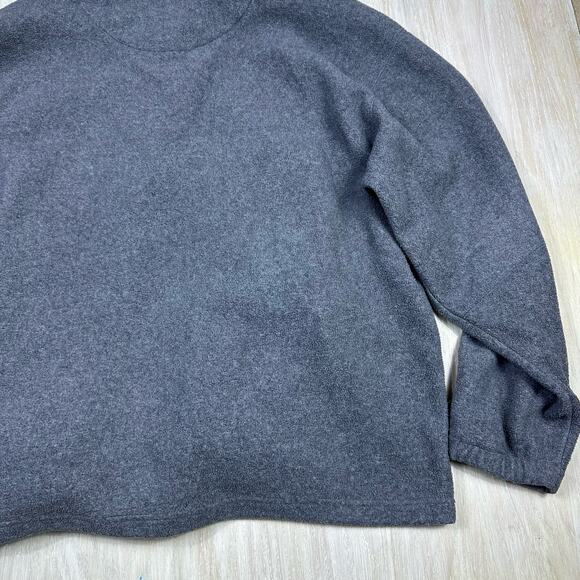 Champion Vintage Gray Fleece 1/3 Zip Pullover Casual Sweater Jacket Men's XL - Picture 9 of 13